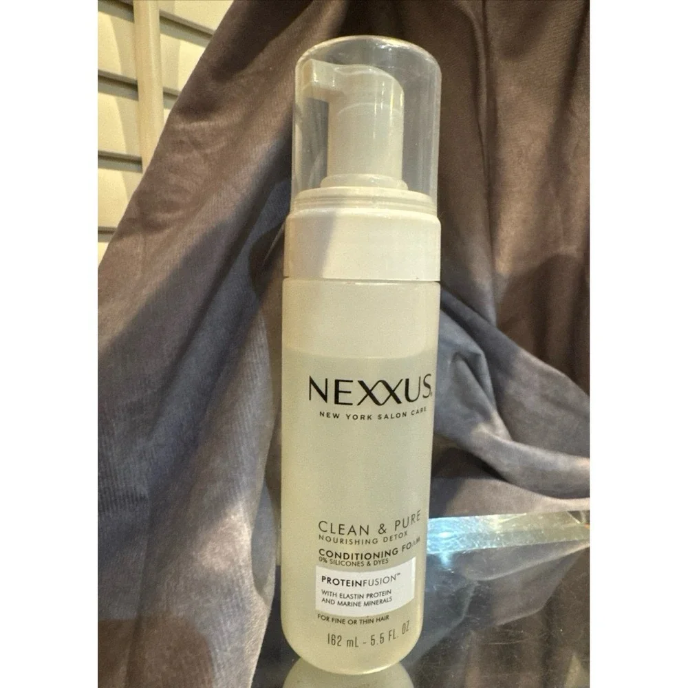 Nexxus clean‎ and pure detox conditioning foam 5.5 fl oz